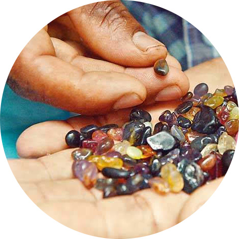 Gemstone mining experience