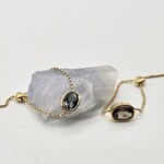 K18YG Ring with Tourmaline