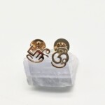 K10YG Sinhala & Tamil Earring