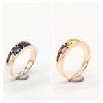 K18YG Wedding Rings