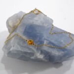 K18YG Bracelet Yellow sapphire