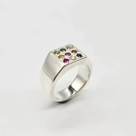 SV925 Ring with Navaratna