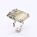 SV925Ring with Agate