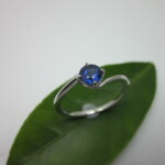 K18WG Sapphire Ring
