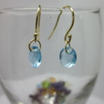 Blue topatz Earrings