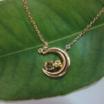 K18YG Yellow sapphire Pendant