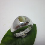 K18WG Cat's eye Ring