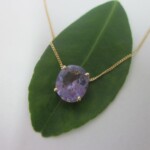 K18YG Spinel Pendant