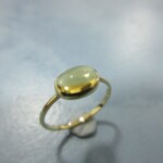 K18YG Citrine Ring