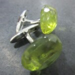 SV925 Amber Cufflinks