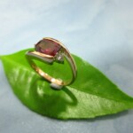 K18PG Pink sapphire Ring