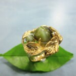 K18YG Cat's eye Ring