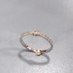 K18WG Diamond Ring