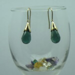 Green quartz Earrings