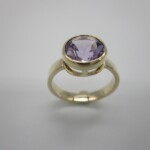 K10YG Amethyst Ring