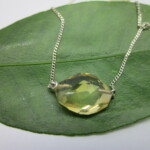 Lemon quartz Necklace