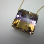 K18YG Ametrine Pendant