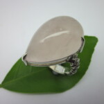 SV925 Rose quartz Ring