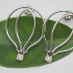Silver Balloon Earrings
