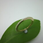 K18YG Diamond Ring
