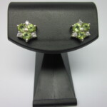 Peridot & Cubic zirconia