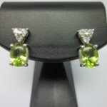Peridot & Cubic zirconia