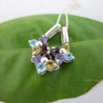 Semi-precious stone (Blue topaz, Garnet, Citrine & Amethyst)