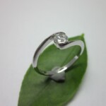 Pt900 Diamond Ring
