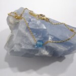 K18YG Blue topatz Bracelet